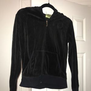 Juicy Couture classic velour zip up hoodie